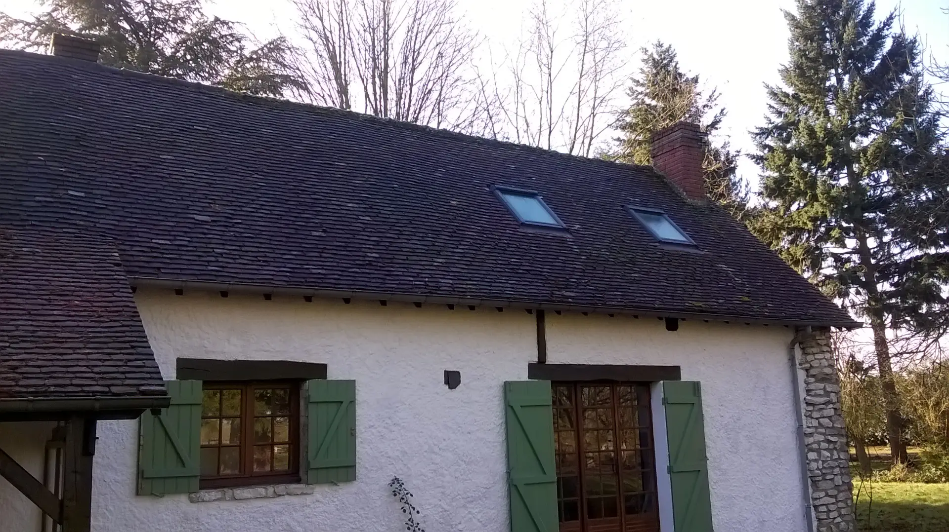 Avant pose lucarne fenêtre toit chantier Eure-et-Loir