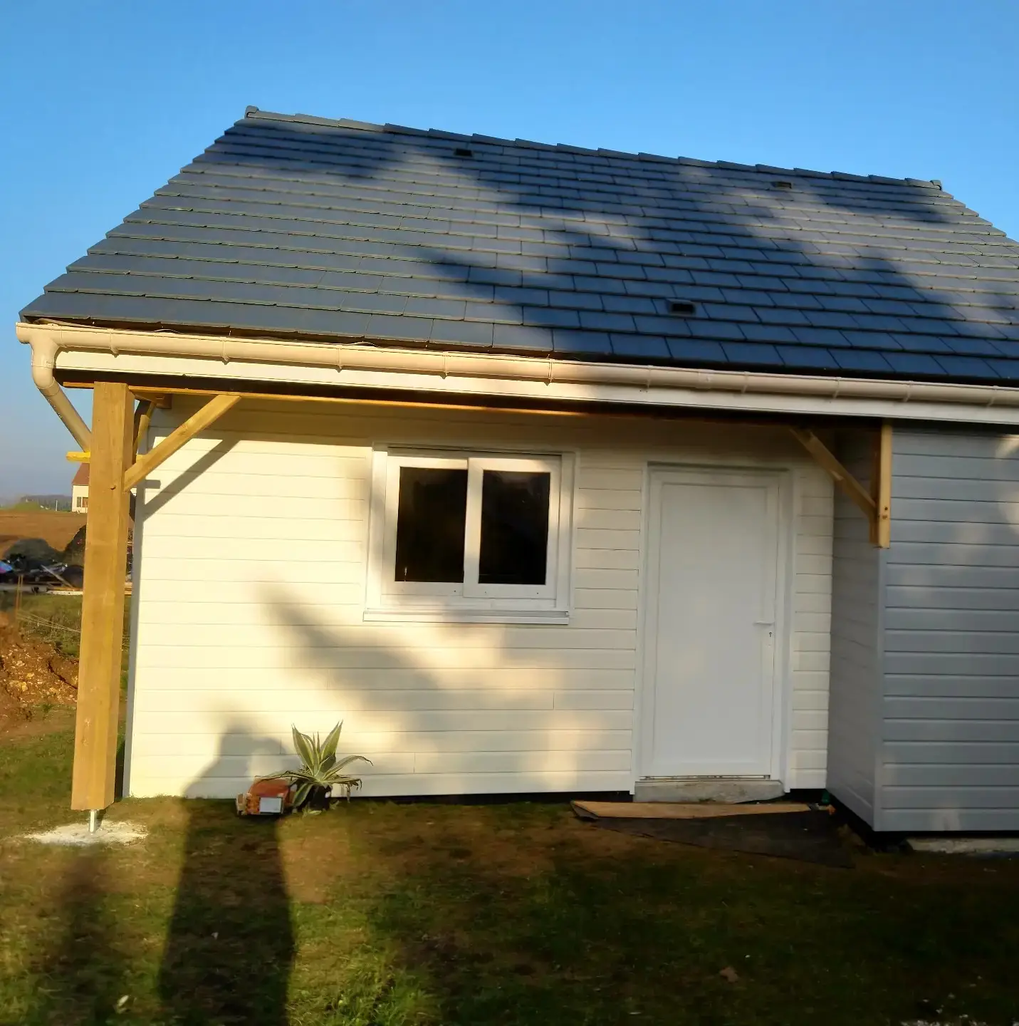 Agrandissement maison ossature bois écologique par Cimmob Eure-et-Loir