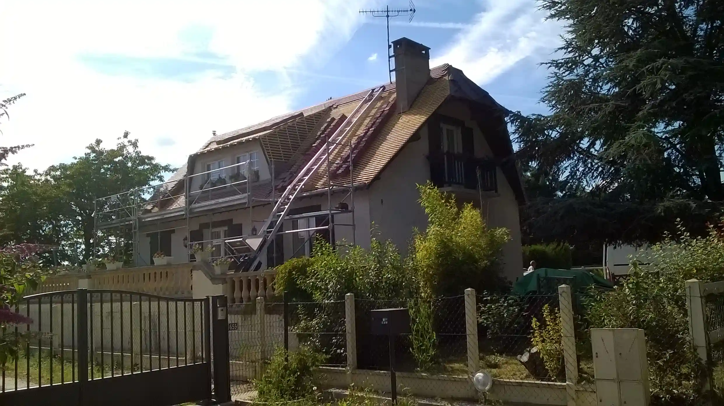 Rénovation toiture couverture Houdan Eure-et-Loir